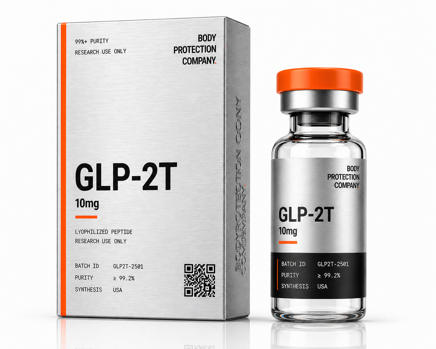 GLP-2T Body Protection Company product mockup